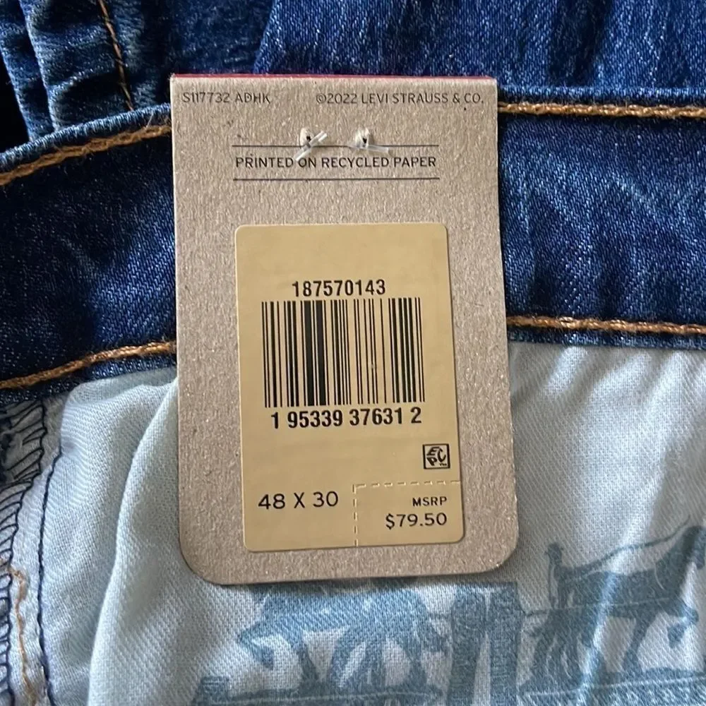 Levi's Men's 541 Athletic Fit Jeans size 48x30